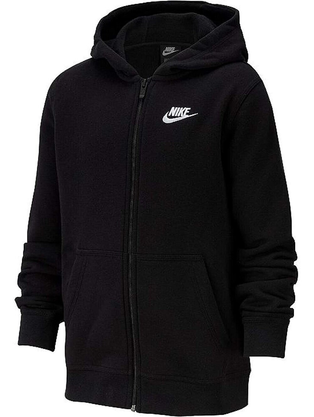 Nike Boys Big Boys Sportswear Club Fleece Full-Zip Hoodie Size S